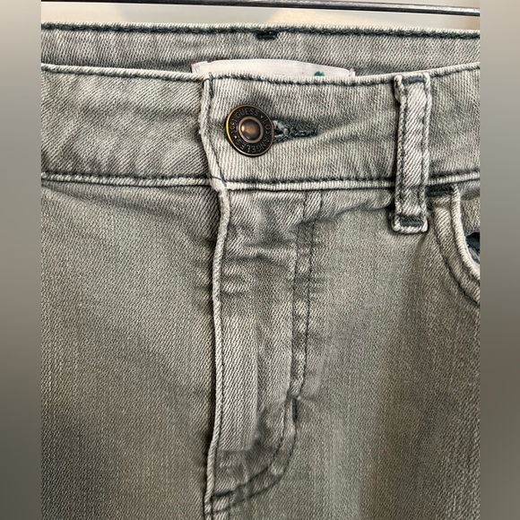 Guess High Rise Skinny Cargo Jeans Safari Green Size Womens Size 28 Pockets - Picture 4 of 7